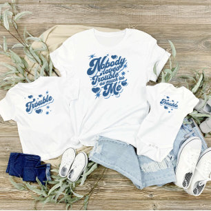 Niemand houdt zoveel van problemen als mama en ik t-shirt