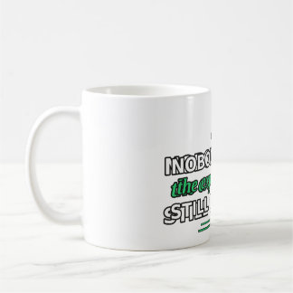 Niemand in paniek, het experiment loopt Mug Koffiemok
