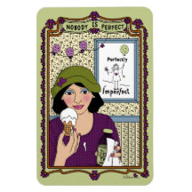 Niemand is de Perfect_A_4x6 koelkast Magnet