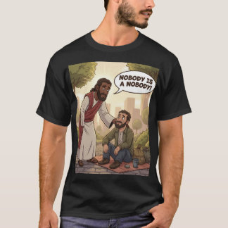 Niemand is een Niemand - Geez-us Spreekt T-Shirt
