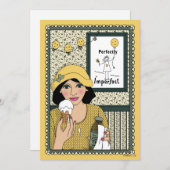 Niemand is een Perfect_C flat-kaart 5"x7" Aankondiging (Voorkant / Achterkant)