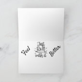 *NIEMAND IS GEWELDIG WANNEER JE KRAPPY* KAART VOEL (Binnen)