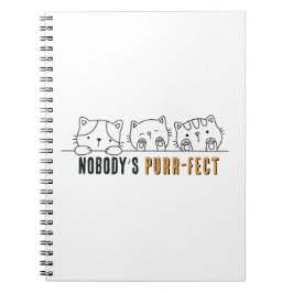 Niemand is helemaal perfect notitieboek