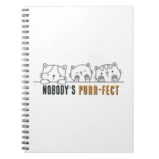 Niemand is helemaal perfect notitieboek