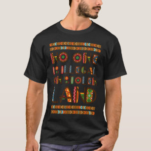 Niemand is illegaal op gestolen land Amerikaanse I T-shirt