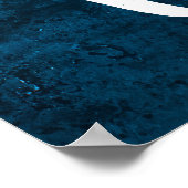 "Niemand is jou" Inspirerend Quote Typografie Poster (Hoek)