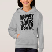 NIEMAND IS LAZY DAT DE GRACE NIET ALLEEN GELIJK IS (Voorkant)