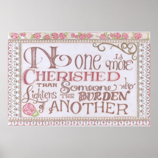 Niemand is meer gekoesterd Poster (Voorkant)