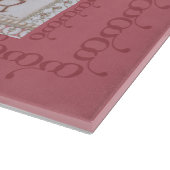 Niemand is meer gekoesterde glazen snijplank (Hoek)