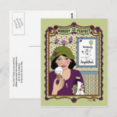 Niemand is Perfect_A_ Briefkaart (Voorkant / Achterkant)
