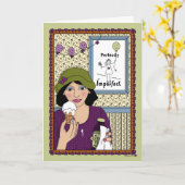 Niemand is Perfect_A_Greeting Kaart (Gele Bloem)