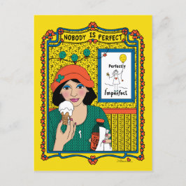 Niemand is Perfect_B_ Briefkaart