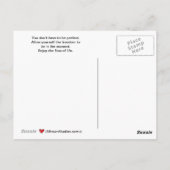 Niemand is Perfect_B_ Briefkaart (Achterkant)