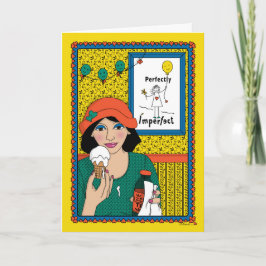 Niemand is Perfect_B_Greeting Kaart