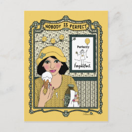 Niemand is Perfect_C_ Ansichtkaart Briefkaart