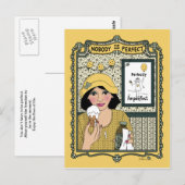 Niemand is Perfect_C_ Briefkaart (Voorkant / Achterkant)
