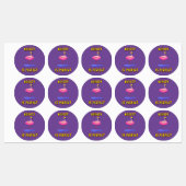 Niemand is perfect - flamingo met zwemring labels (Vel)