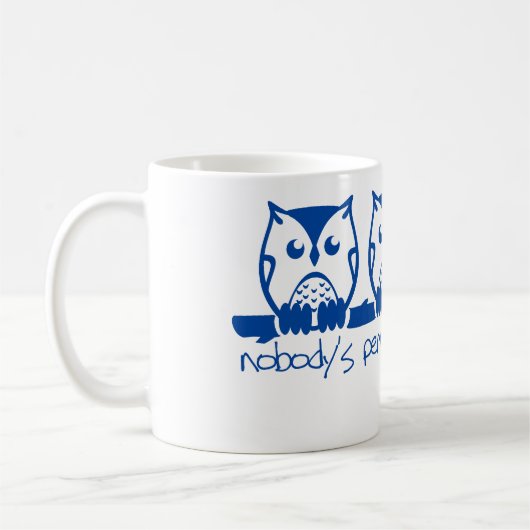 Niemand is perfect koffiemok (Links)