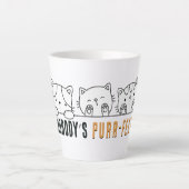 Niemand is perfect latte mok (Voorkant)