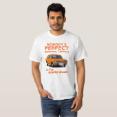 Niemand is perfect met Morris Marina Super T-shirt (Voorkant volledig)