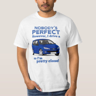 Niemand is perfect - PUG 206 Gti T-shirt