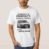 Niemand is perfect - Uno Mille Turbo Mk1 T-shirt (Voorkant)