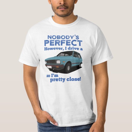 Niemand is perfect - Yugo T-shirt (Voorkant)