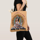 "NIEMAND IS WIJZER" Multitasking Werken Mama Leven Tote Bag (Dichtbij)
