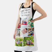 Niemand kan als onze oma Editable 8 foto's koken Schort (Insitu)