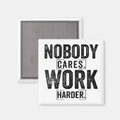 Niemand kan het moeilijker maken magneet (Voorkant / Achterkant)