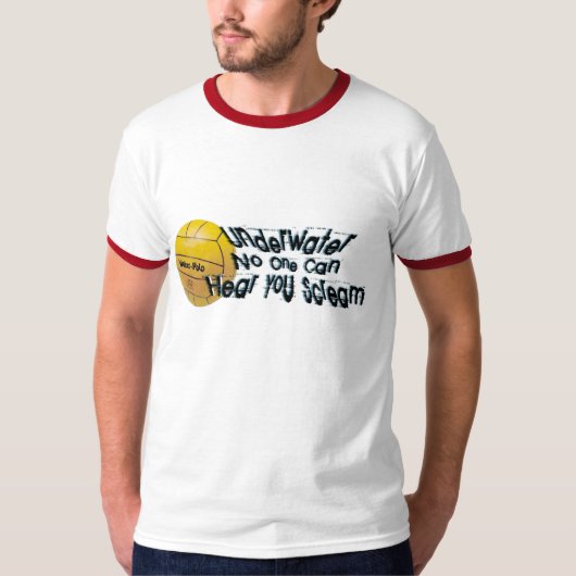 Niemand kan je horen schreeuwen t-shirt (Voorkant)