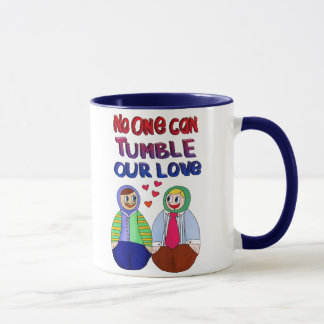 Niemand kan onze liefde kotteren mok