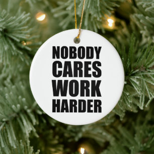 Niemand kan zorgen voor een baan met een hardere f keramisch ornament