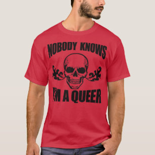 Niemand kent me een homo grappige LGBT-thema T-shirt
