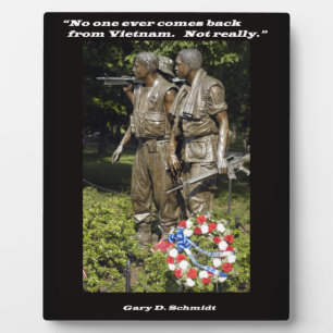 Niemand komt ooit terug uit Vietnam Fotoplaat