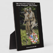 Niemand komt ooit terug uit Vietnam Fotoplaat (Zijkant)