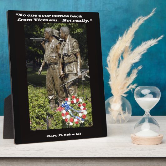 Niemand komt ooit terug uit Vietnam Fotoplaat (Zijkant)