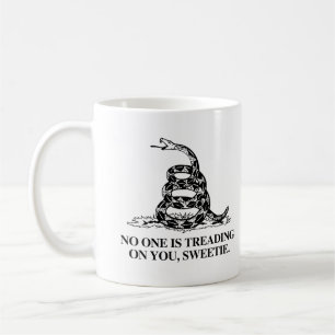 Niemand komt op je af, lieverd koffiemok