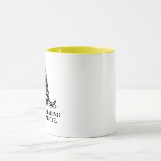 Niemand komt op je af, lieverd mok (Midden)