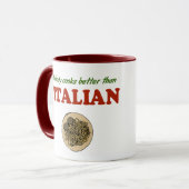 Niemand kookt beter dan een Italiaan Mok (Voorkant links)