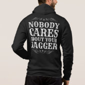 NIEMAND KOOPT OVER JE BAGGER HOODIE (Achterkant)