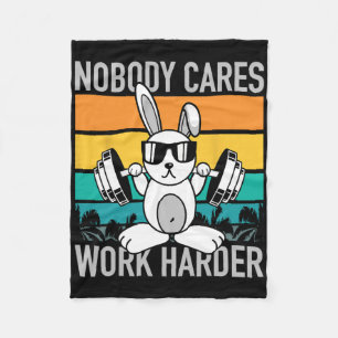 Niemand maakt het werk harder - de Motivatie van d Fleece Deken