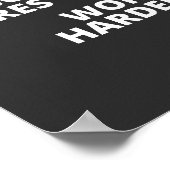 Niemand maakt werk harder poster (Hoek)
