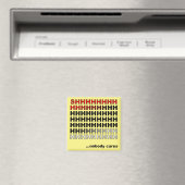 Niemand Maakt Zich Druk Grappige Koelkast Magnet (Insitu (Vaatwasser))
