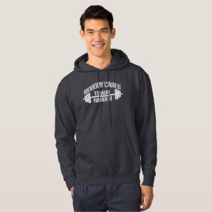 Niemand Maakt Zich Druk Train Harder Hoodie