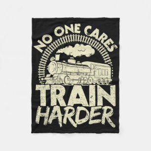 Niemand Maakt Zich Zorgen Harder Trainen Gym Locom Fleece Deken