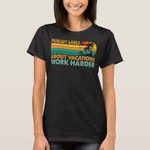 Niemand maakt zich zorgen over de werking van de a t-shirt