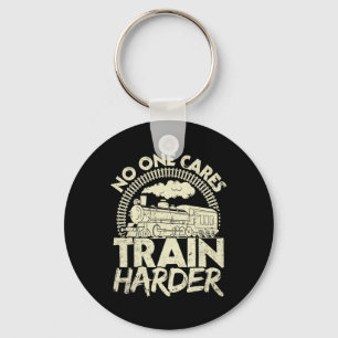 Niemand Maakt Zich Zorgen Train Harder Gym Locomot Sleutelhanger