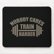 Niemand Maakt Zich Zorgen Train Harder Gym Motivat