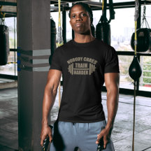Niemand Maakt Zich Zorgen Train Harder Gym Motivat
